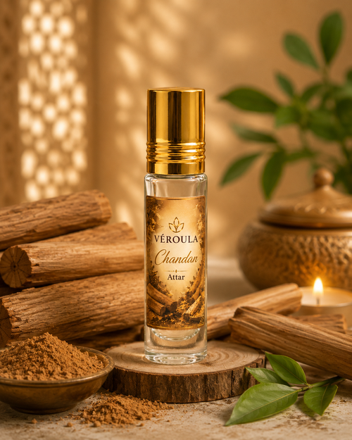 Véroula Chandan Attar 8 ML with sandalwood