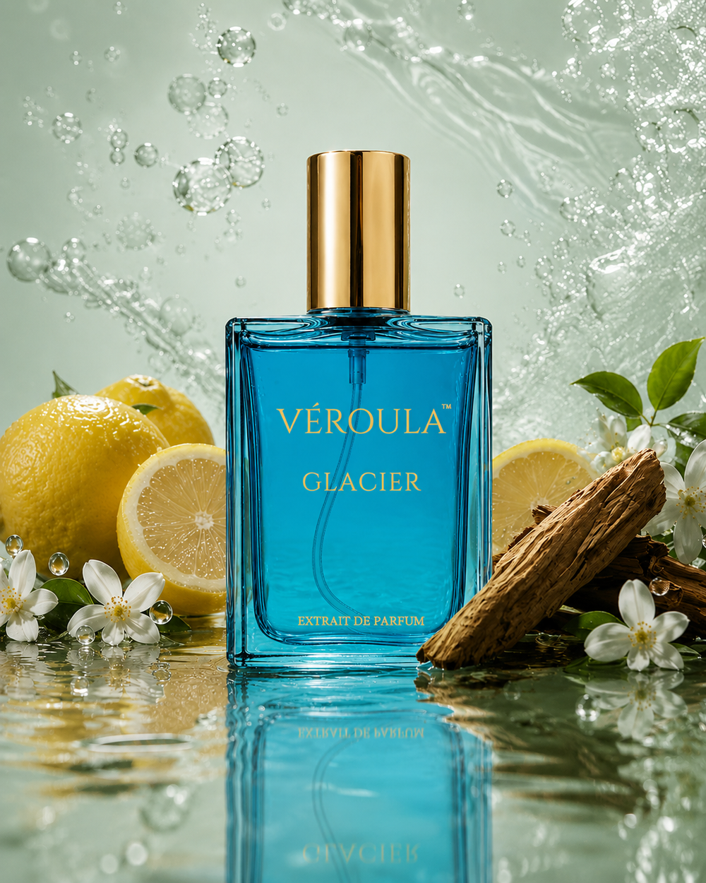 Véroula Glacier 30 ML Extrait de Parfum with citrus and water
