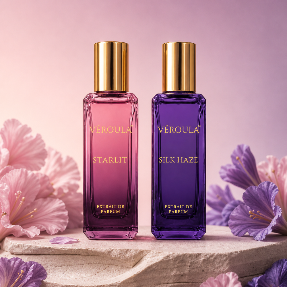 Véroula Starlit and Silk Haze 20 ML duo set